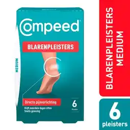 Trekpleister Compeed Medium Blaarpleisters aanbieding