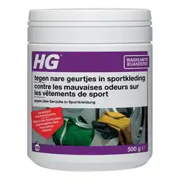 Trekpleister HG Wasmiddeltoevoeging tegen Nare Geurtjes in Sportkleding aanbieding