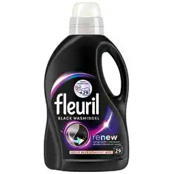 Trekpleister Fleuril Renew Black Vloeibaar Wasmiddel aanbieding