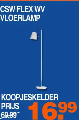 Correct Csw flex wv vloerlamp aanbieding