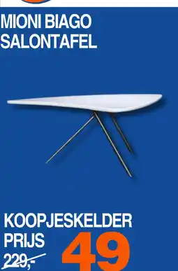Correct Mioni biago salontafel aanbieding