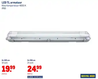 Makro LED TL armatuur Kleurtemperatuur 4000 K aanbieding