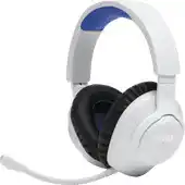 Bol.com JBL Quantum 360P - Wit/Blauw - Draadloze Gaming Headset - PS4/PS5 PC & Nintendo Switch aanbieding