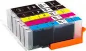 Bol.com Inktcartridges Geschikt voor Canon 550/551- Multipack van 5 aanbieding