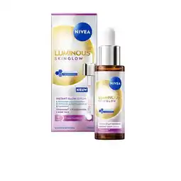 Etos NIVEA Luminous Skin Glow Instant Glow Serum 30ml aanbieding