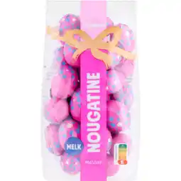Jumbo Jumbo Paaseitjes Melk Nougatine Massief 200 g aanbieding