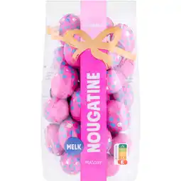 Jumbo Jumbo Paaseitjes Melk Nougatine Massief 200 g aanbieding
