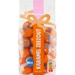 Jumbo Jumbo Paaseitjes Melk Karamel Zeezout Massief 200 g aanbieding