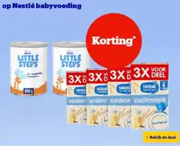 Bol.com op Nestlé babyvoeding aanbieding