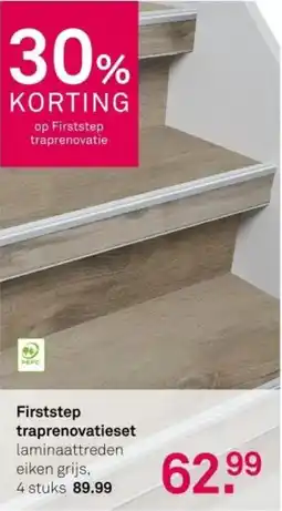 Karwei Firststep traprenovatieset aanbieding