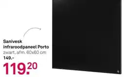 Karwei Sanivesk infraroodpaneel Porto aanbieding