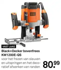 Karwei Black+Decker bovenfrees KW1200E-QS aanbieding