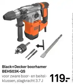 Karwei Black+Decker boorhamer BEHS03K-QS aanbieding