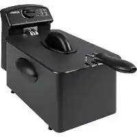 Bol.com Princess Frituurpan 182729 – 4 liter - Black Steel Collectie – Koude zone - 2000 Watt aanbieding