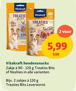 Maxi Zoo Vitakraft hondensnacks aanbieding