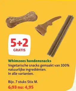 Maxi Zoo Whimzees hondensnacks aanbieding