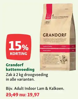 Maxi Zoo Grandorf kattenvoeding aanbieding