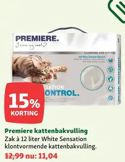 Maxi Zoo Premiere kattenbakvulling aanbieding
