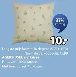 Jysk Agertidsel sierkussen aanbieding
