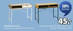 Jysk Trappedal bureau aanbieding