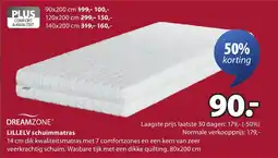 Jysk Lillelv schuimmatras aanbieding