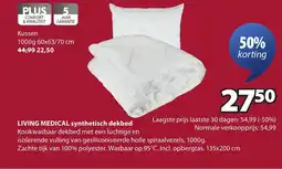 Jysk Living medical synthetisch dekbed aanbieding