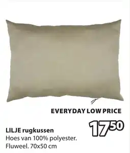 Jysk Lilje rugkussen aanbieding