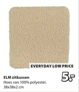 Jysk Elm zitkussen aanbieding