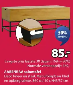 Jysk Aabenraa salontafel aanbieding