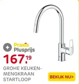 Praxis Grohe keuken mengkraan startloop aanbieding