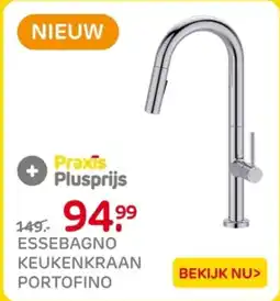 Praxis Essebagno keukenkraan portofino aanbieding