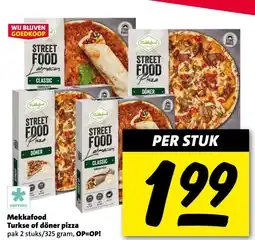Nettorama Mekkafood Turkse of döner pizza aanbieding