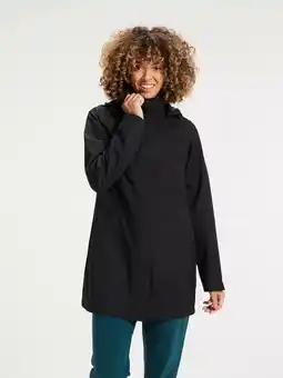 ANWB ANWB Minei 2.5 layer parka dames Human Nature Zwart XXL aanbieding