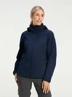 ANWB ANWB Vargem Softshelljas dames Human Nature Navy 4XL aanbieding