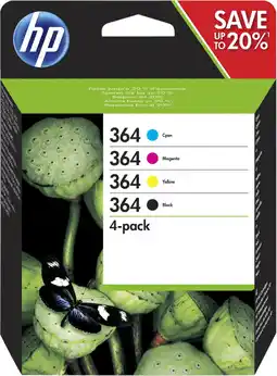 Coolblue HP 364 Cartridges Combo Pack aanbieding