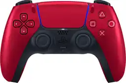 Coolblue Sony Playstation 5 DualSense Draadloze Controller Volcanic Red aanbieding