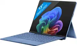 Coolblue Microsoft Surface Pro 11 Snapdragon X Plus / 16GB / 512GB Sapphire (No charger) aanbieding