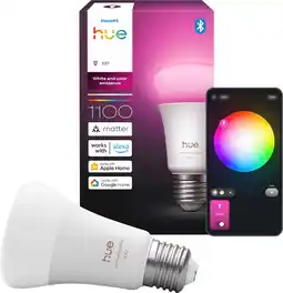 Coolblue Philips Hue A60 White and Color E27 1100lm aanbieding