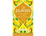 De Online Drogist Pukka Lemon Ginger & Manuka Honey Thee aanbieding