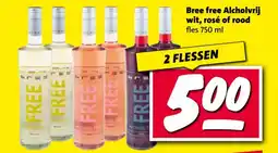 Nettorama Bree free Alcholvrij wit, rosé of rood aanbieding