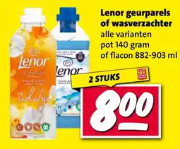 Nettorama Lenor geurparels of wasverzachter aanbieding