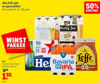 Makro Alle 0.0% pils en speciaalbier aanbieding