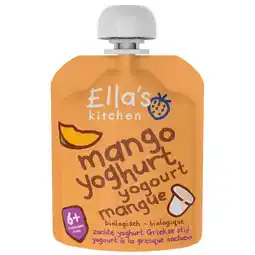 Trekpleister Ella's Kitchen 6+ Mango Griekse Yoghurt aanbieding