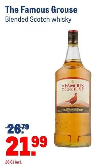 Makro The Famous Grouse Blended Scotch whisky aanbieding