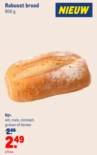 Makro Robuust brood aanbieding