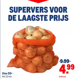Makro Uien 50+ aanbieding