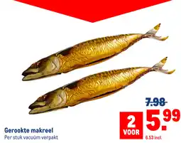 Makro Gerookte makreel aanbieding