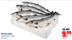 Makro Noorse zalm aanbieding