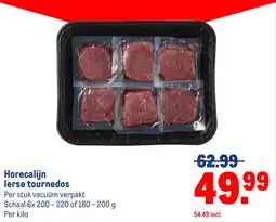 Makro Horecalijn lerse tournedos aanbieding