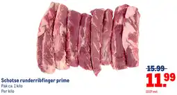 Makro Schotse runderribfinger prime aanbieding